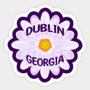 Dublin Georgia Sticker